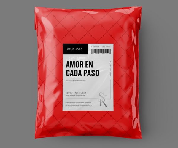 Empaque de envío Krushoes